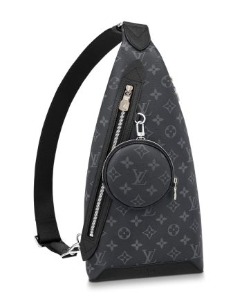 Louis Vuitton Duo Sling Bag M30936 Black