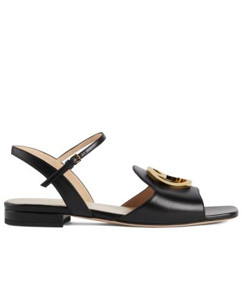 Gucci Women's Blondie Sandal 729957 Black