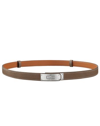 Hermes Women's Kelly belt Gray