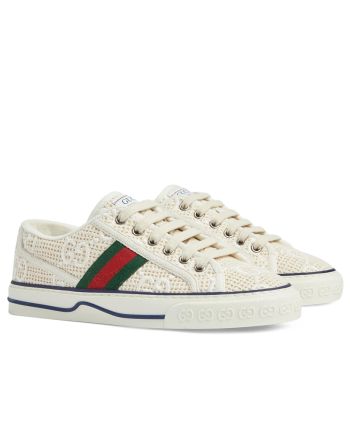 Gucci Unisex Tennis 1977 Sneaker 742022 Cream