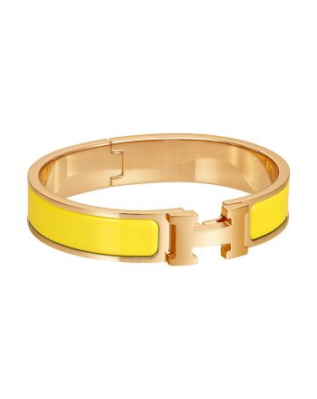 Hermes Gold Clic H Bracelet